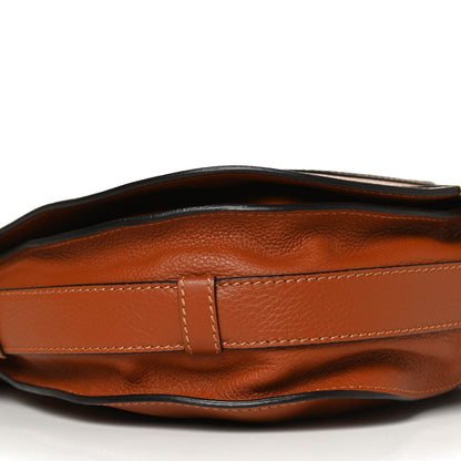 Chloe Calfskin Medium Marcie Round Crossbody Bag Tan 9 of 12