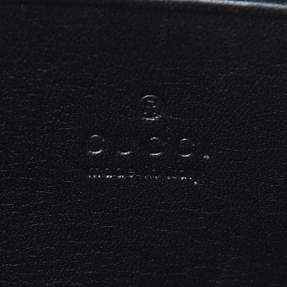 Gucci Calfskin Matelasse GG Marmont Chain Wallet Black 6 of 14