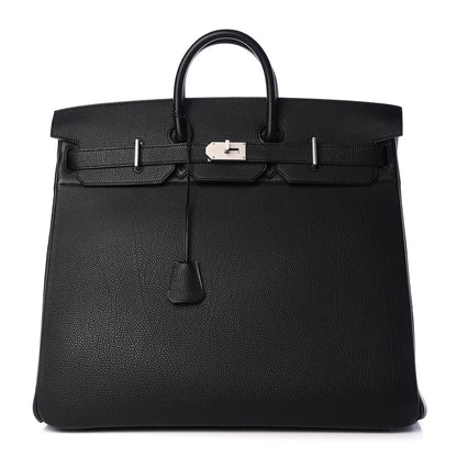 Hermes Togo HAC Travel Birkin 50 Black 1 of 35
