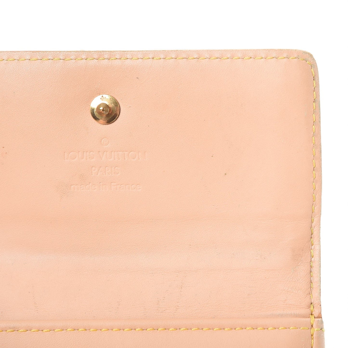 Monogram Multicolor Porte-Monnaie Billets Wallet White