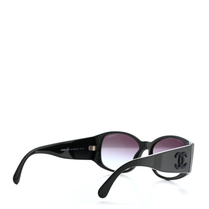 Chanel Acetate CC Logo Sunglasses 5450 Black 4 of 8