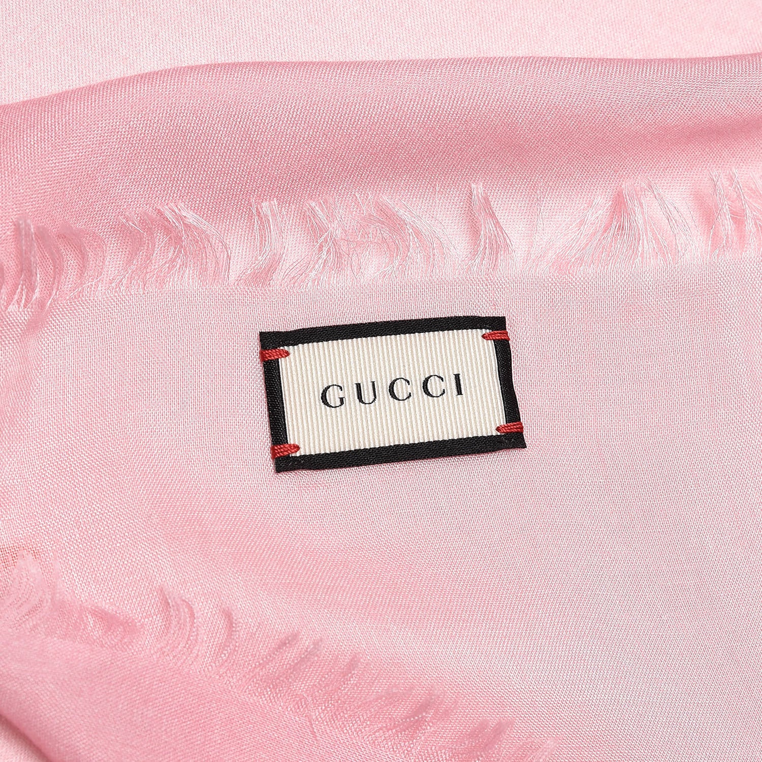 Gucci Modal Silk Black Sun Shawl Roseate Grey 6 of 6
