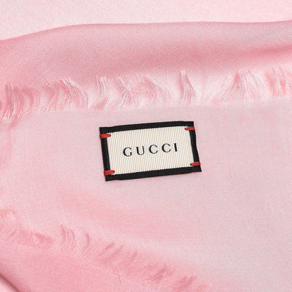 Gucci Modal Silk Black Sun Shawl Roseate Grey 6 of 6