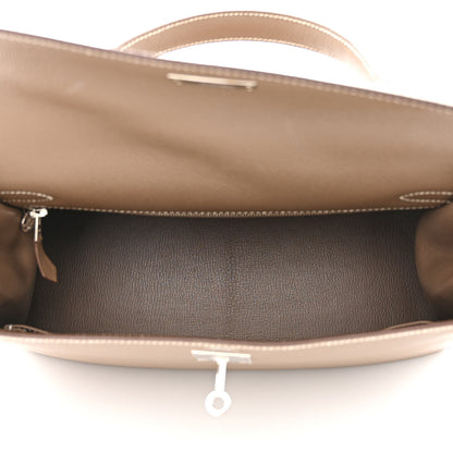 Hermes Epsom Kelly Sellier 32 Etoupe 5 of 10