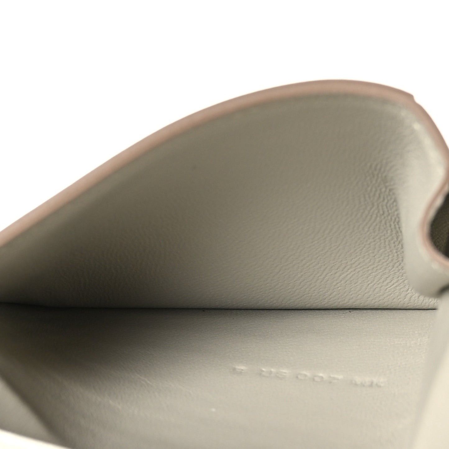 Matte Alligator MC2 Euclide Card Holder Beton