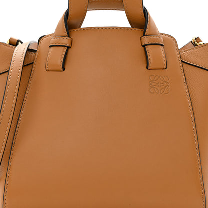 Loewe Calfskin Small Hammock Nugget Shoulder Bag Light Caramel 8 of 14