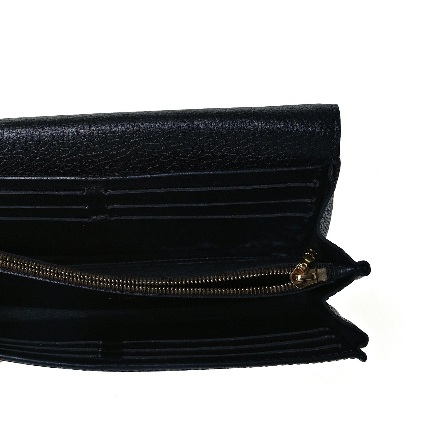 Taurillon Capucines Studded Wallet Black