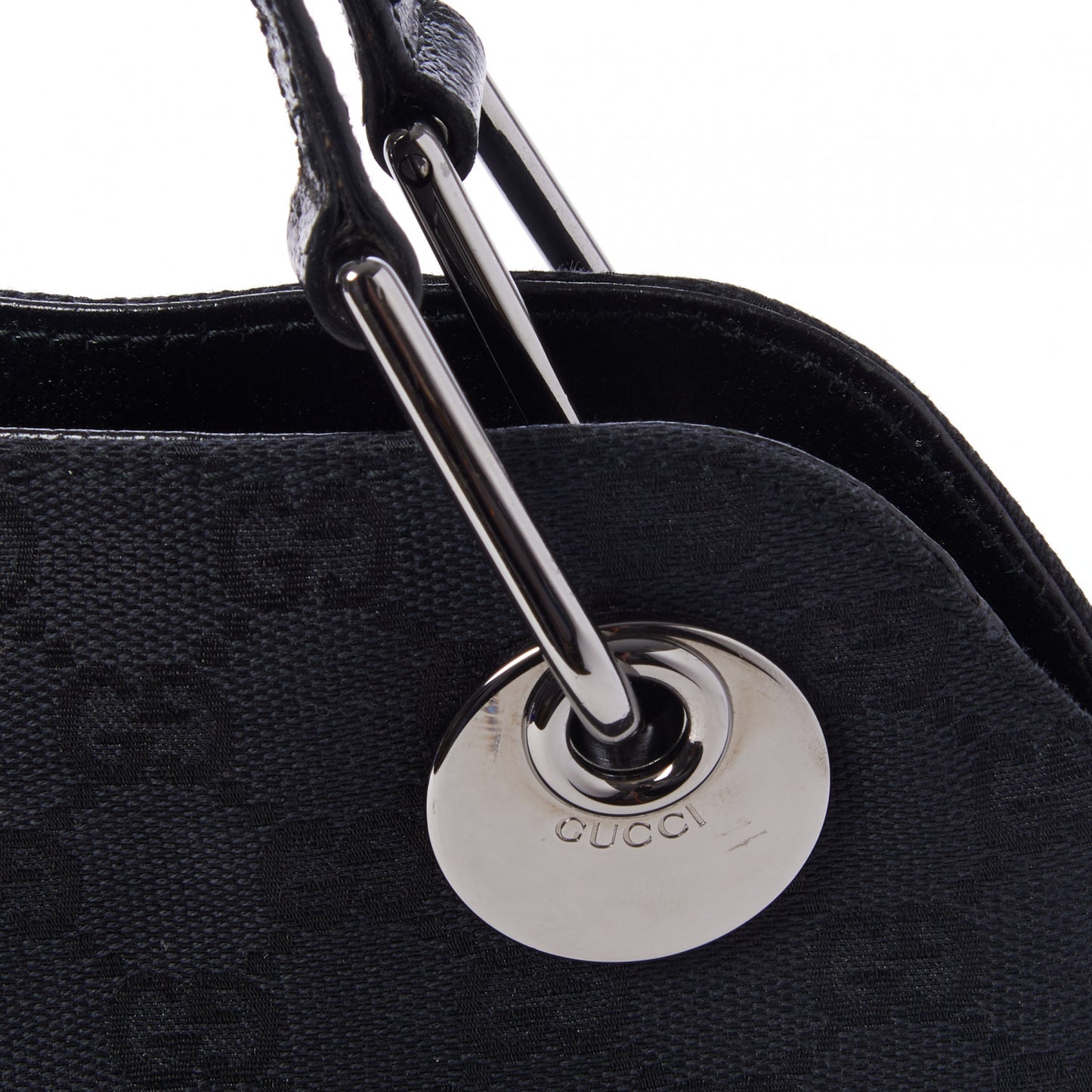 Monogram Medium Eclipse Shoulder Bag Black