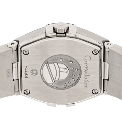 Omega Stainless Steel Diamond Bezel Mother of Pearl 24mm Constellation Quartz Watch 123.15.24.60.05.001 4 of 4