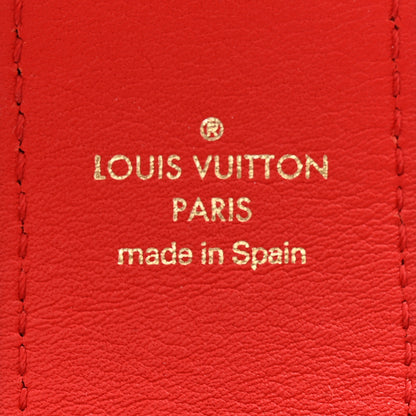 Louis Vuitton Monogram Bandouliere Shoulder Strap Red 3 of 4