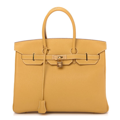 Hermes Togo Birkin 35 Curry 1 of 11
