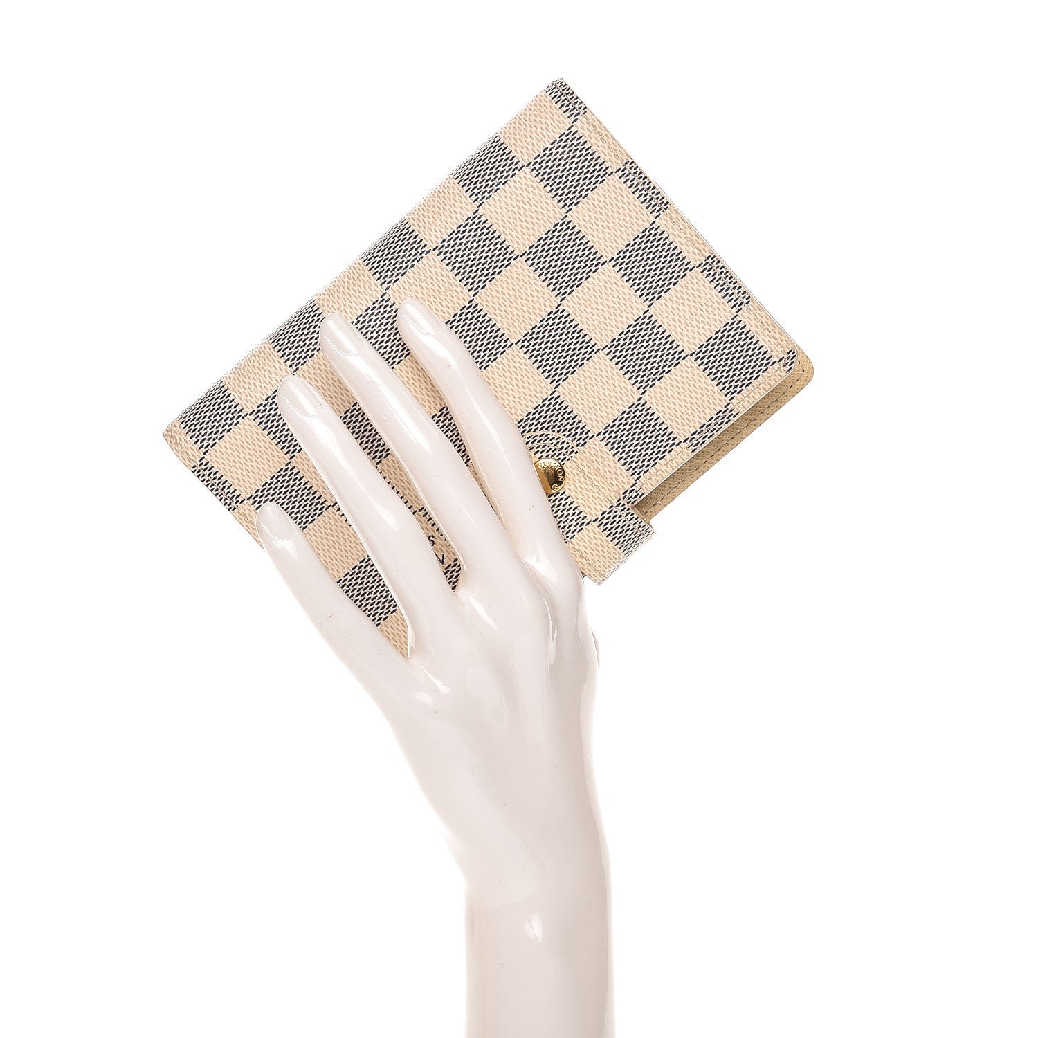 Louis Vuitton Damier Azur Small Ring Agenda Cover 2 of 7
