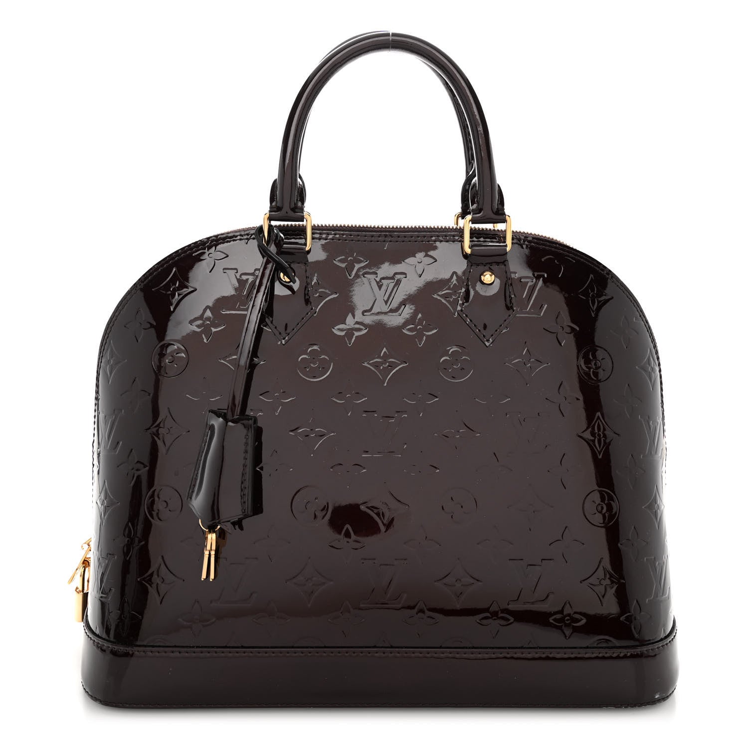 Louis Vuitton Vernis Alma MM Amarante 1 of 11