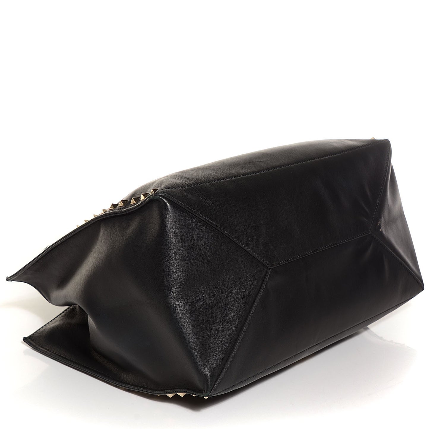 Nappa Large Rockstud Soft Tote Black