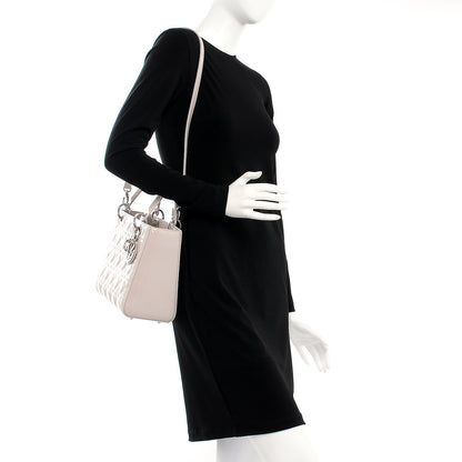 Christian Dior Patent Cannage Medium Lady Dior Grey 2 of 9