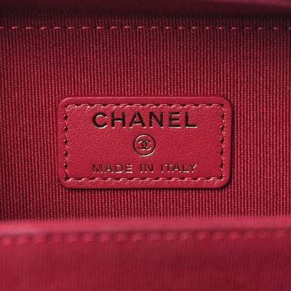 Chanel Caviar Quilted Twist Your Buttons Clutch With Chain Black 6 of 10