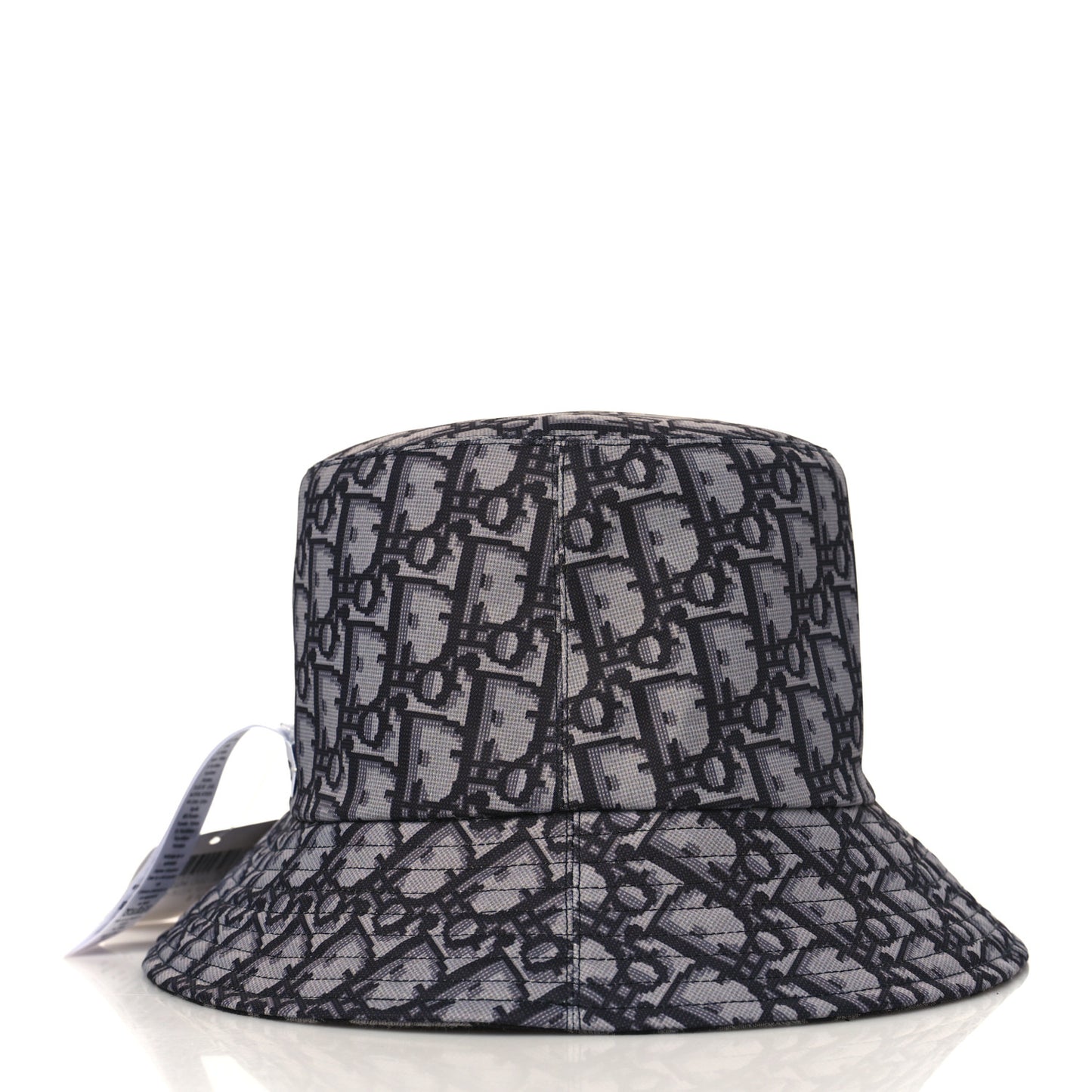 Oblique Reversible Leopard Bucket Hat 57 Grey
