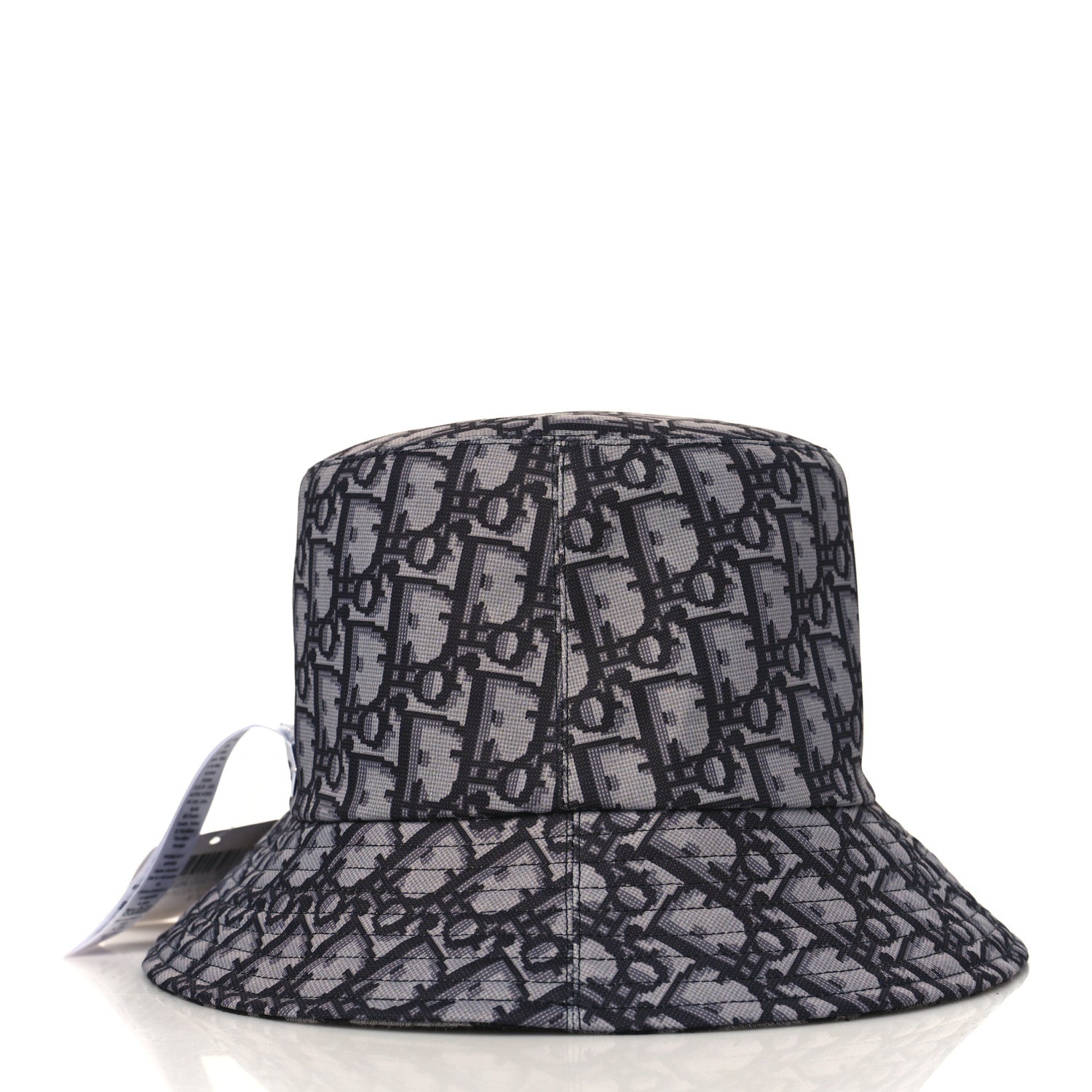 Christian Dior Oblique Reversible Leopard Bucket Hat 57 Grey 7 of 10