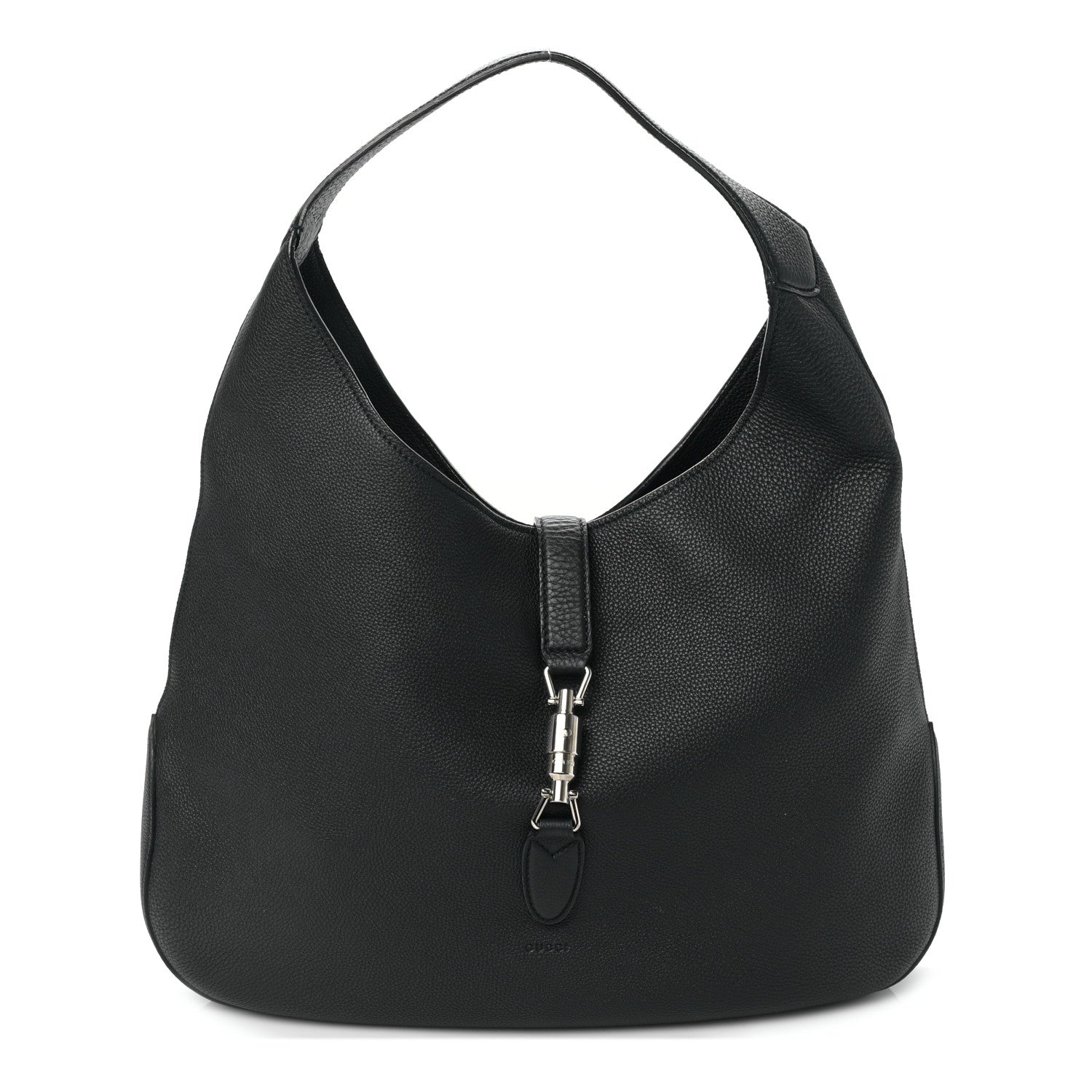 Gucci Soft Grained Calfskin Large Jackie Hobo Black 1 of 10