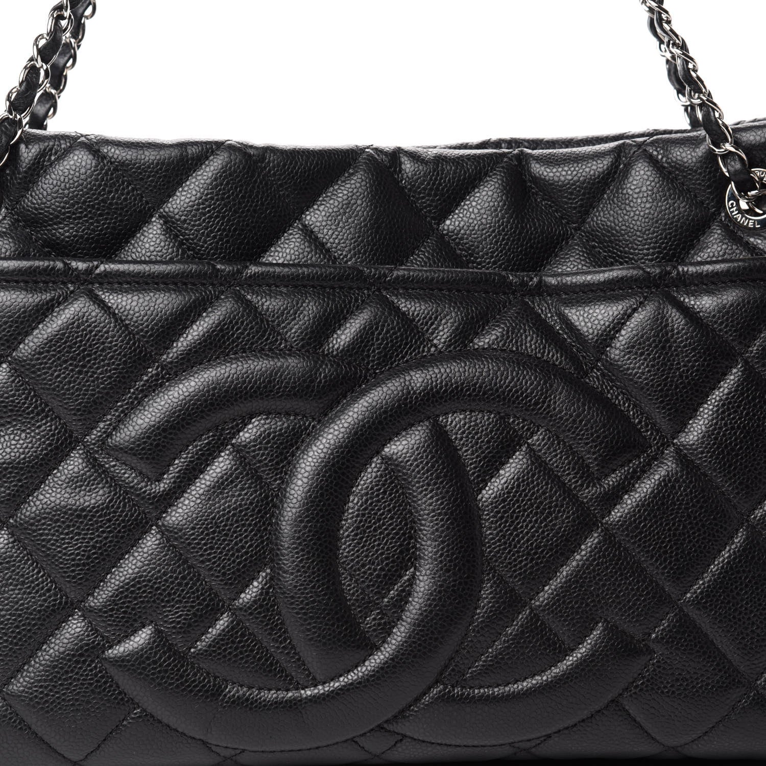 Chanel Caviar Quilted Timeless CC Soft Tote Black 11 of 11