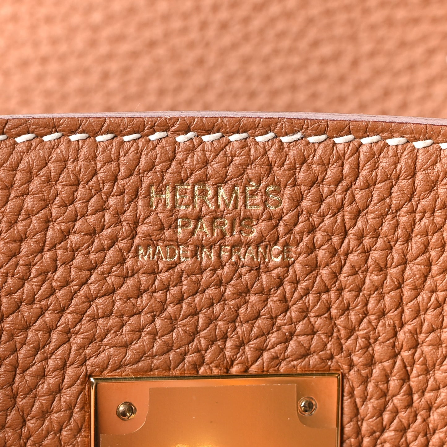 Togo Birkin 30 Gold