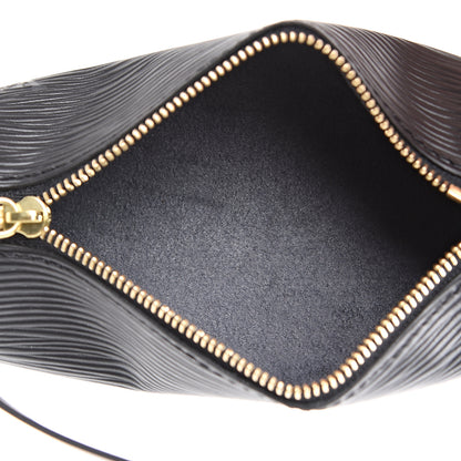 Louis Vuitton Epi Soufflot Pochette Black 4 of 5