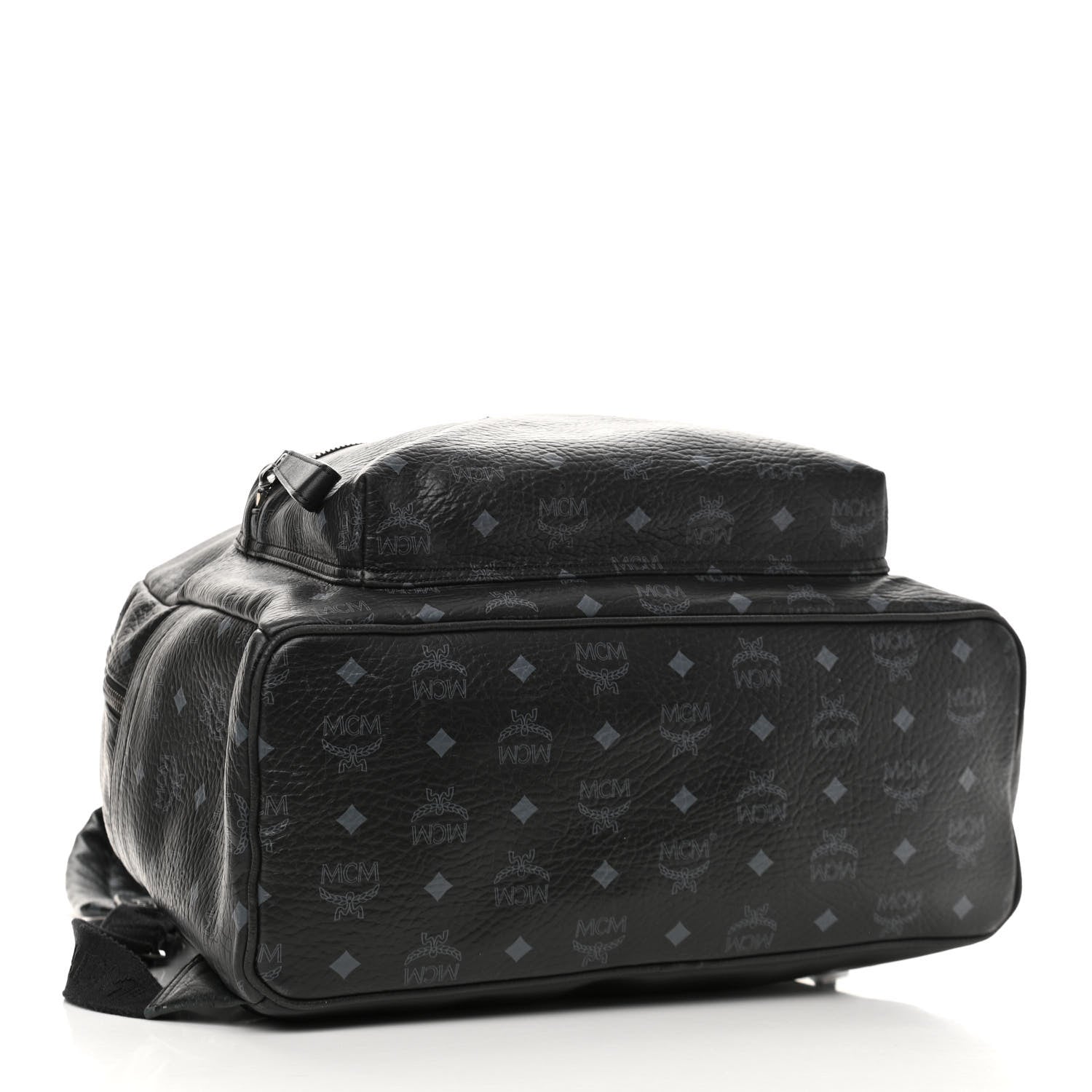 MCM Visetos Medium Sprinkle Stud Stark Backpack Black 4 of 11