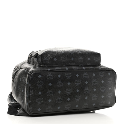 MCM Visetos Medium Sprinkle Stud Stark Backpack Black 4 of 11