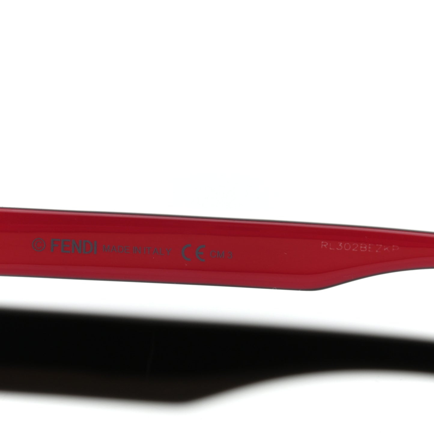 Round Sunglasses FF0120/S Black Red