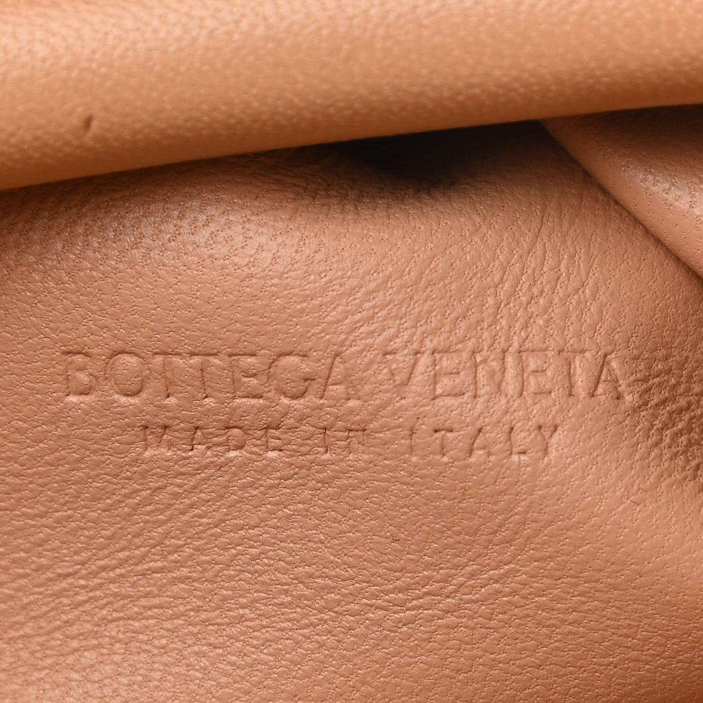 Nappa Intrecciato The Mini Pouch Almond