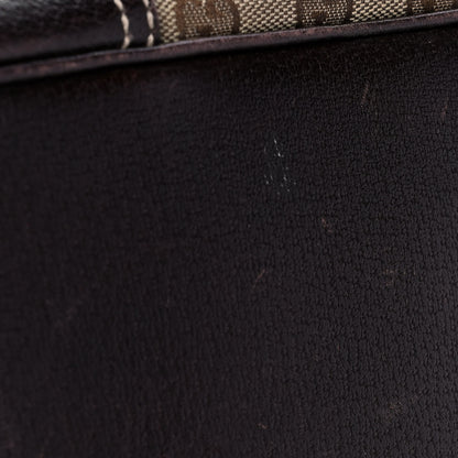 Gucci Monogram Medium Princy Tote Dark Brown 13 of 13