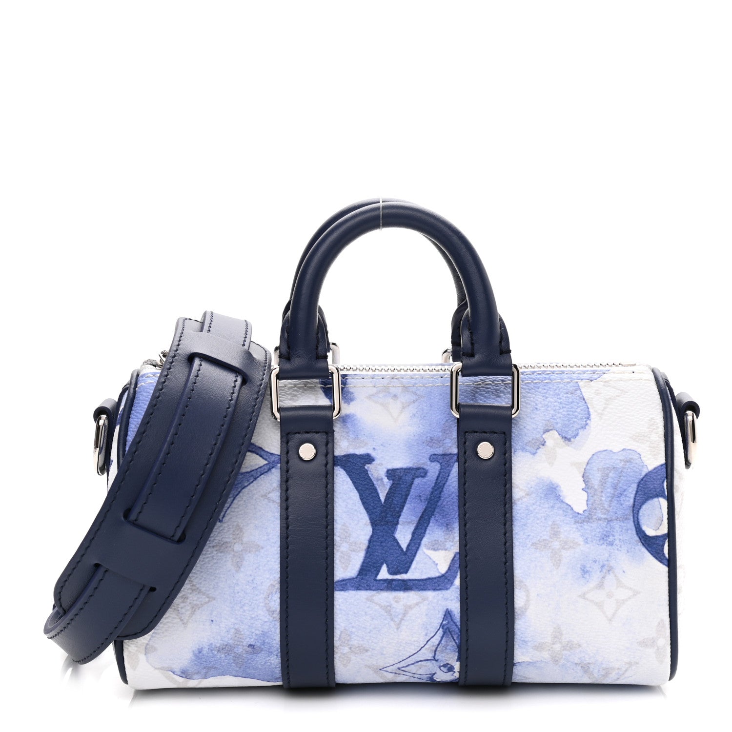 Louis Vuitton Monogram Watercolor Keepall XS Blue 1 of 10