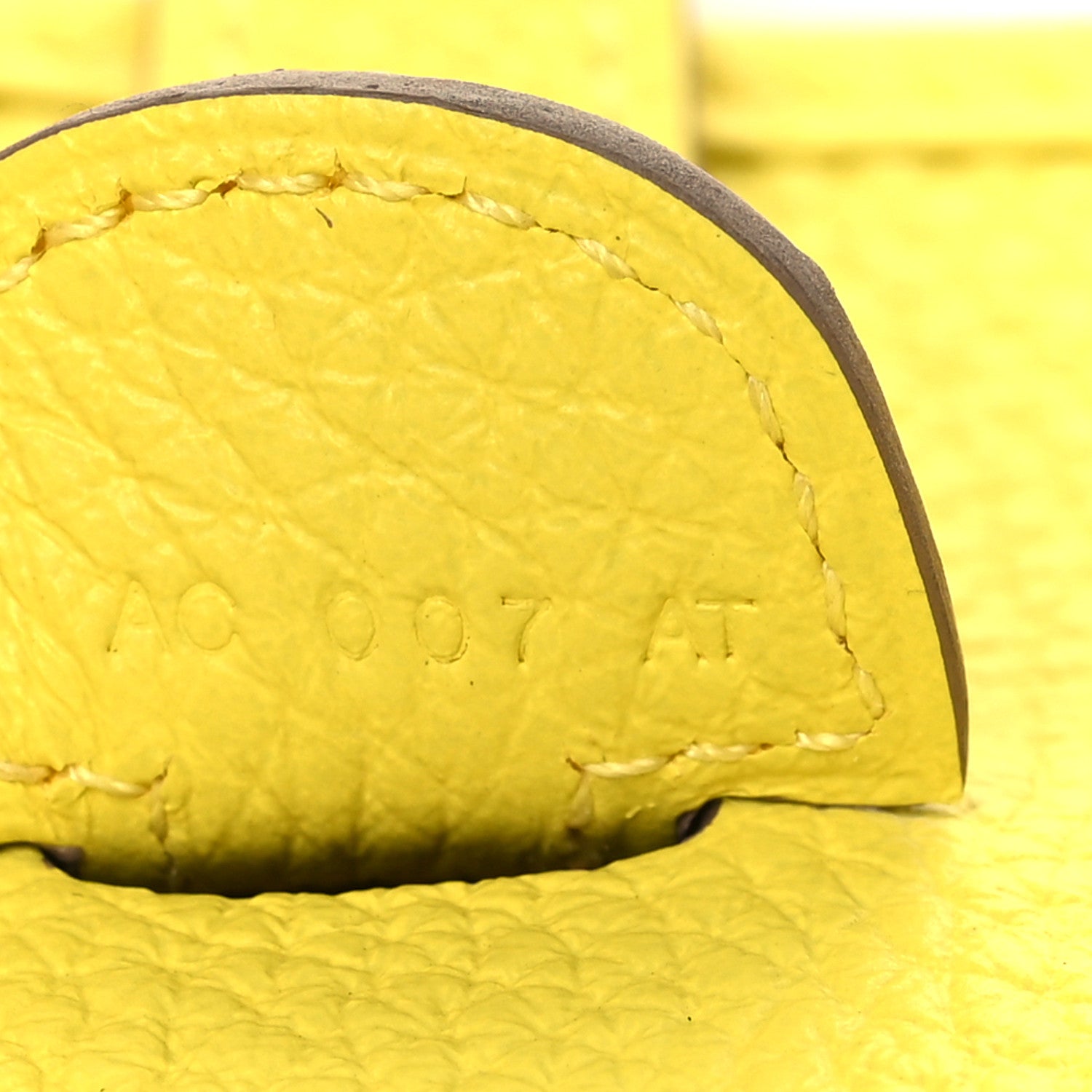 Hermes Taurillon Clemence Evelyne III PM Lime 7 of 9