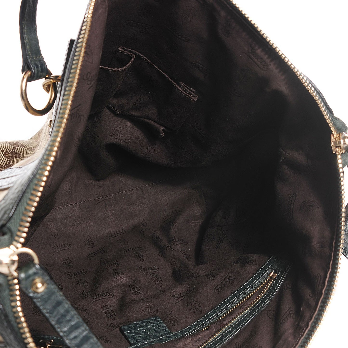 Monogram Medium Charm Top Handle Bag Green