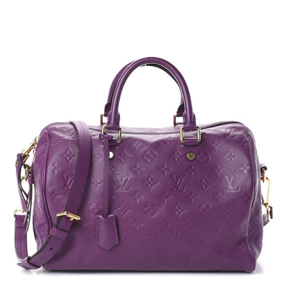 Louis Vuitton Empreinte Speedy Bandouliere 30 Amethyste 1 of 9