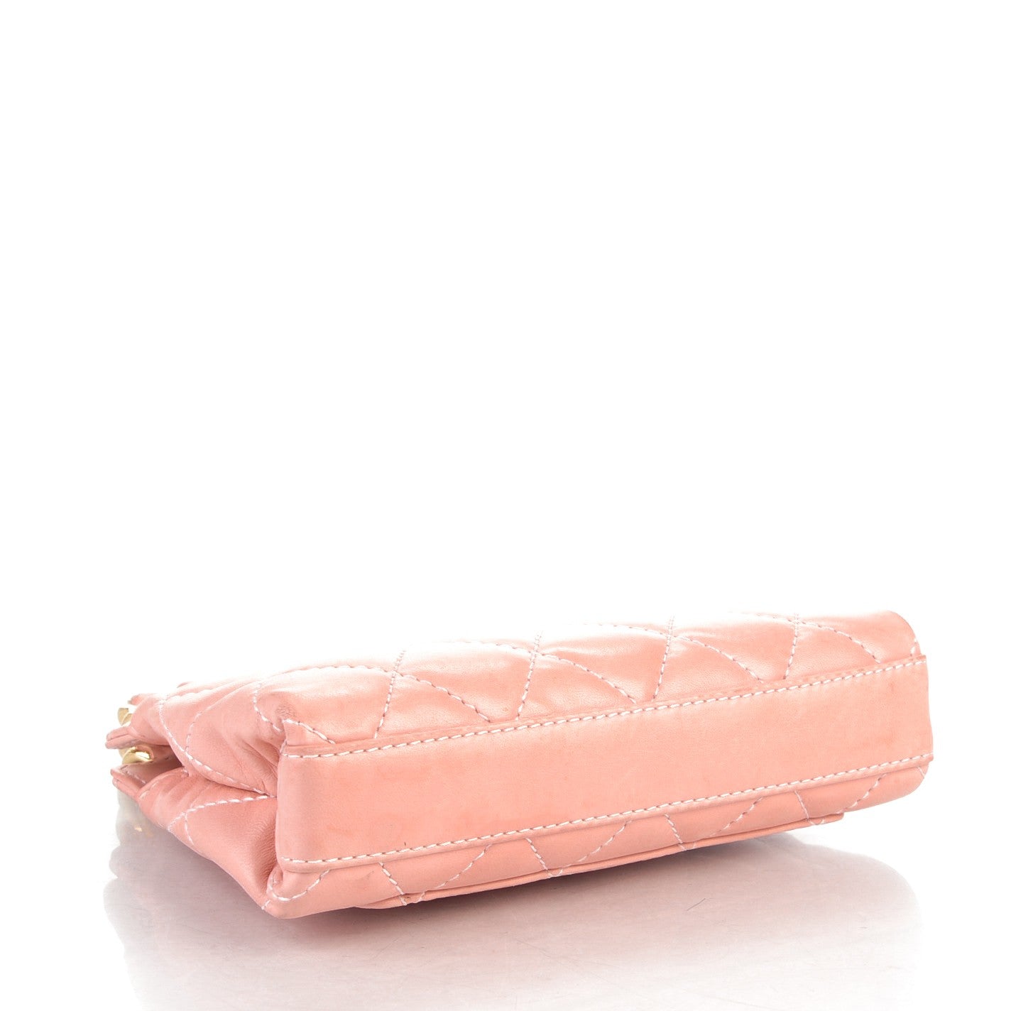 Lambskin Quilted Small Kelly Bag Pink