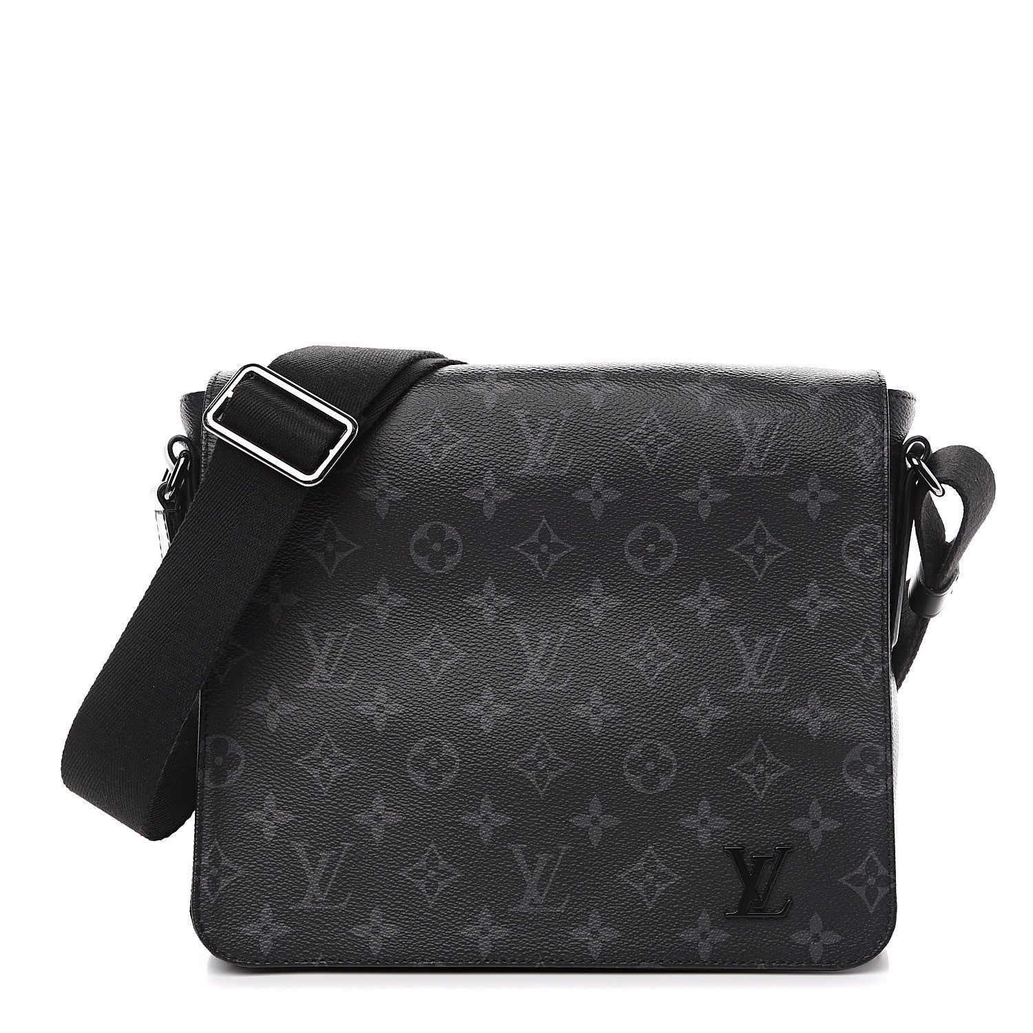 Louis Vuitton Monogram Eclipse District PM Black 1 of 8