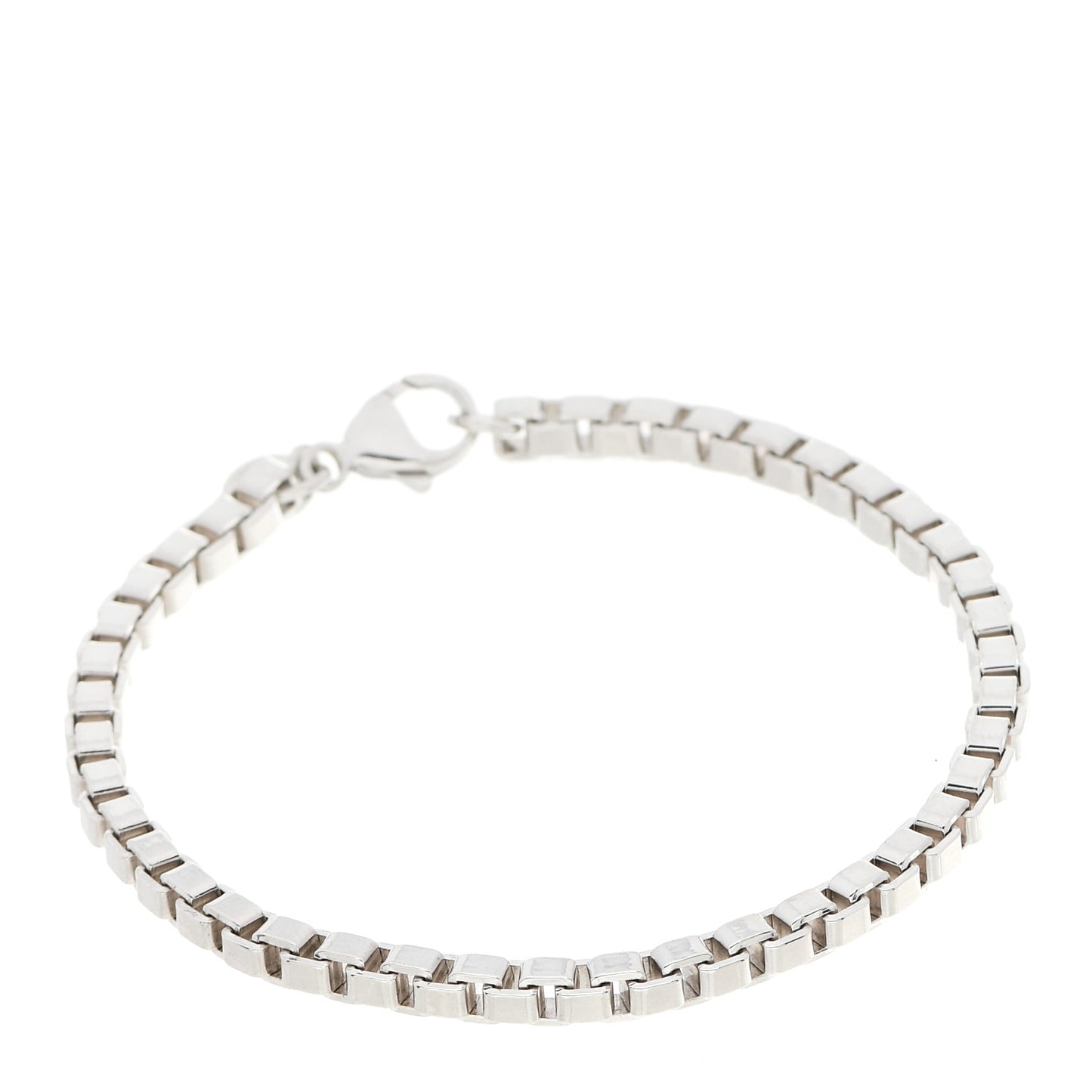 Sterling Silver 4mm Venetian Link Bracelet
