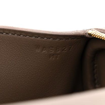 Hermes Veau Grizzly Swift Mini Lindy 20 Gris Caillou Etoupe 7 of 11
