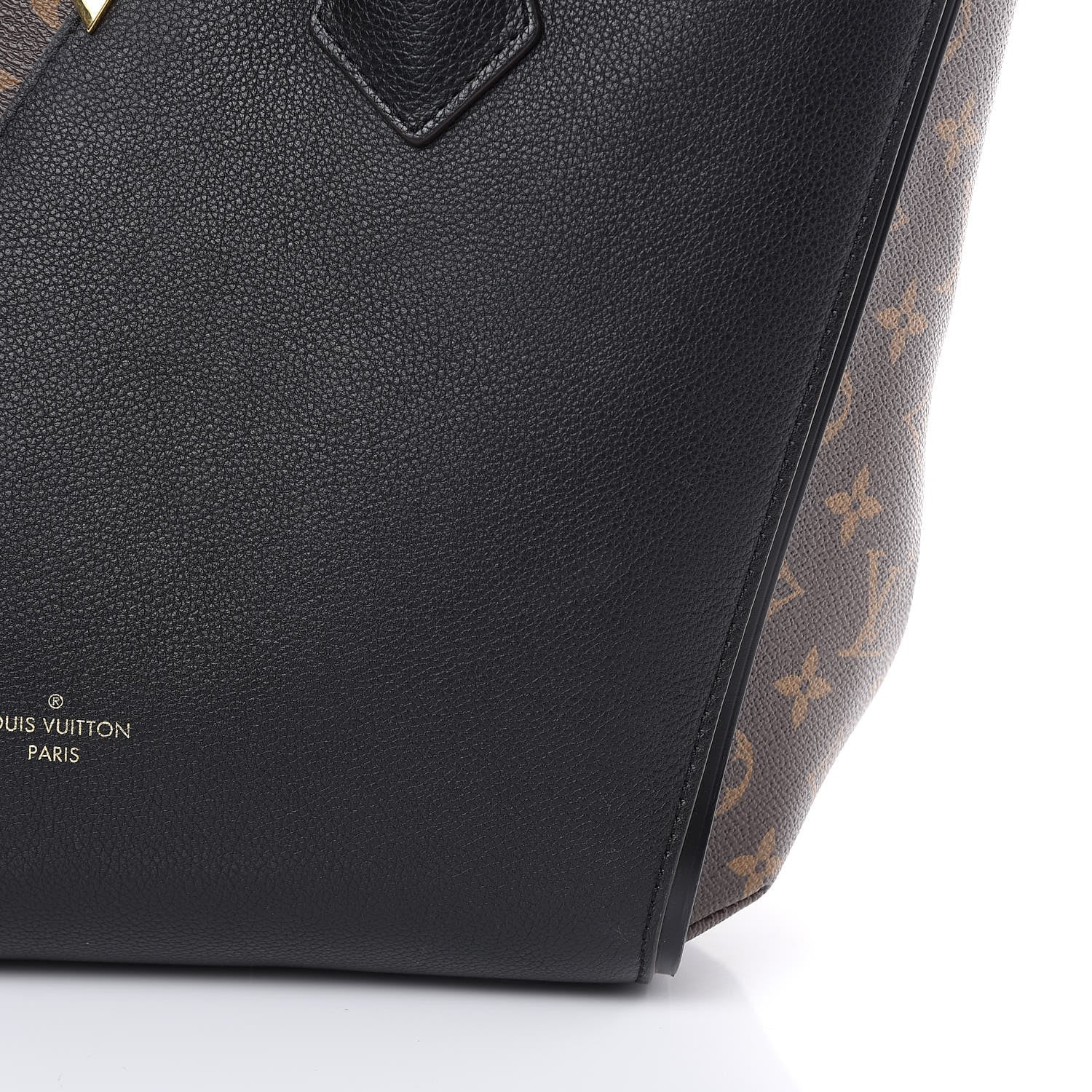 Louis Vuitton Calfskin Monogram Kimono Tote Black 9 of 12