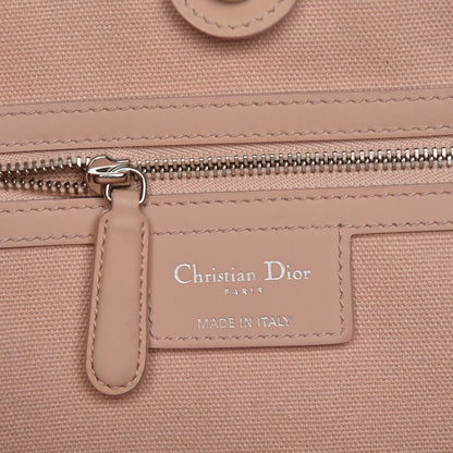 Christian Dior Coated Canvas Cannage Panarea Shopping Tote Rosato 6 of 8