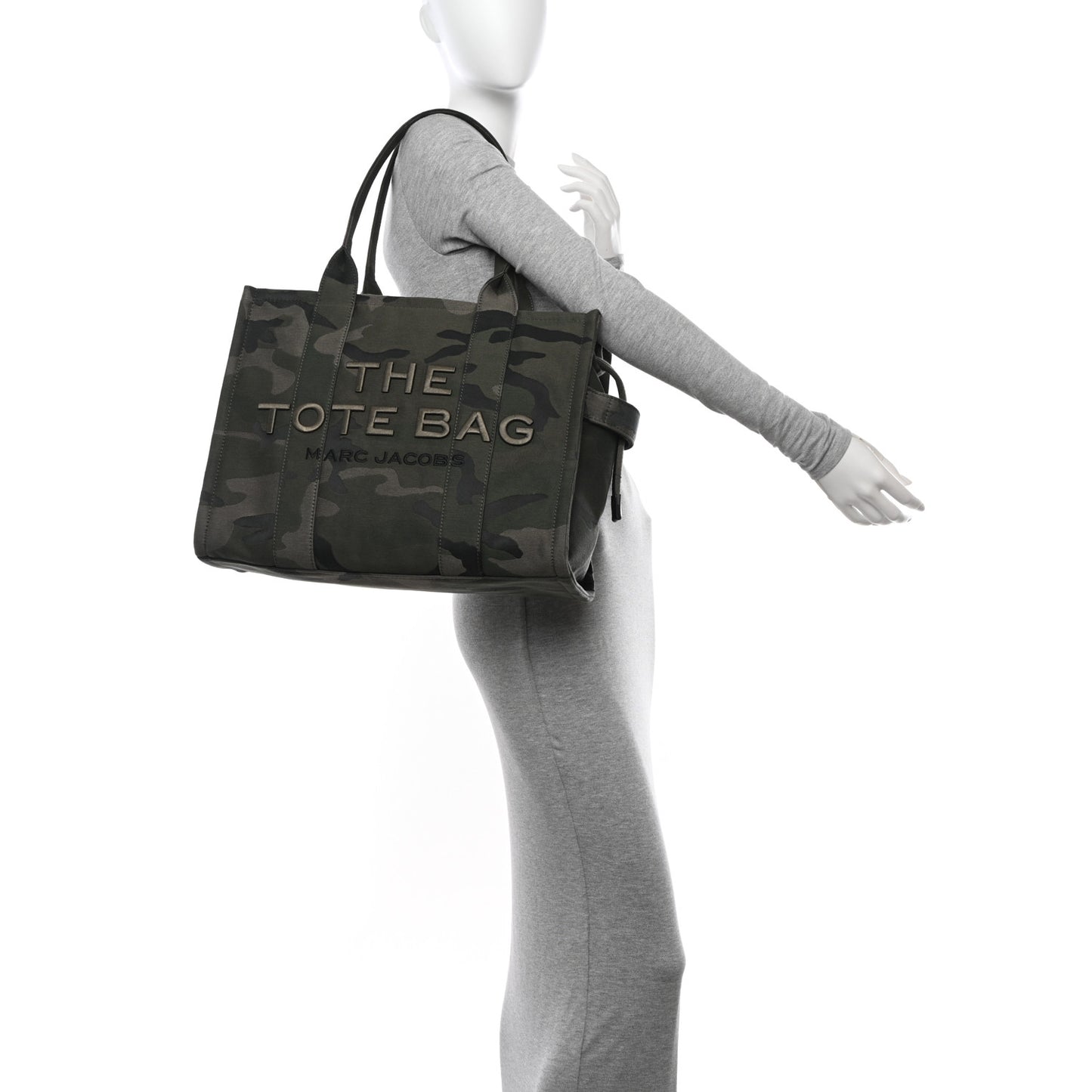 Canvas Camouflage Large The Tote Bag Khaki