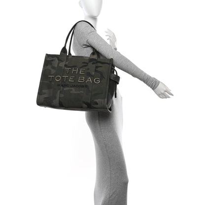 Marc Jacobs Canvas Camouflage Large The Tote Bag Khaki 2 of 15