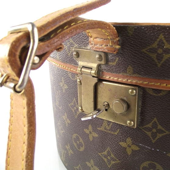 Louis Vuitton Monogram Vintage Hat Box 7 of 10