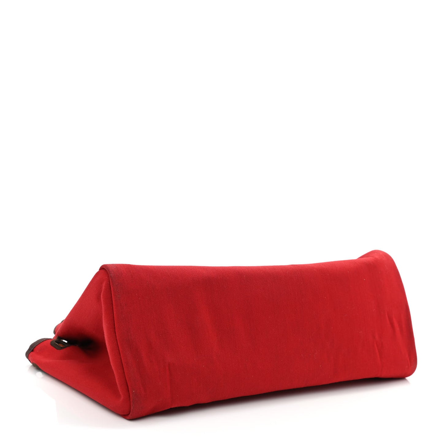 Toile Vache Calfskin Herbag Cabas PM Orange Red