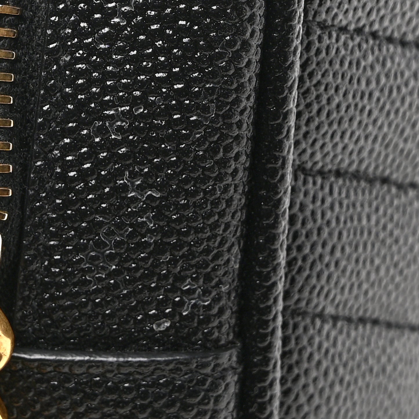 Grain De Poudre Matelasse Monogram Mini Lou Camera Bag Black