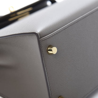 Hermes Epsom Kelly Sellier 28 Etain 7 of 41