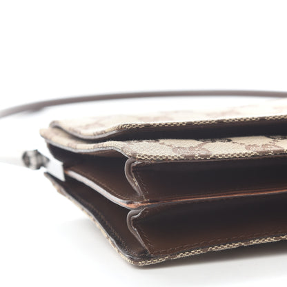 Gucci Monogram Pochette Flap Brown 7 of 8