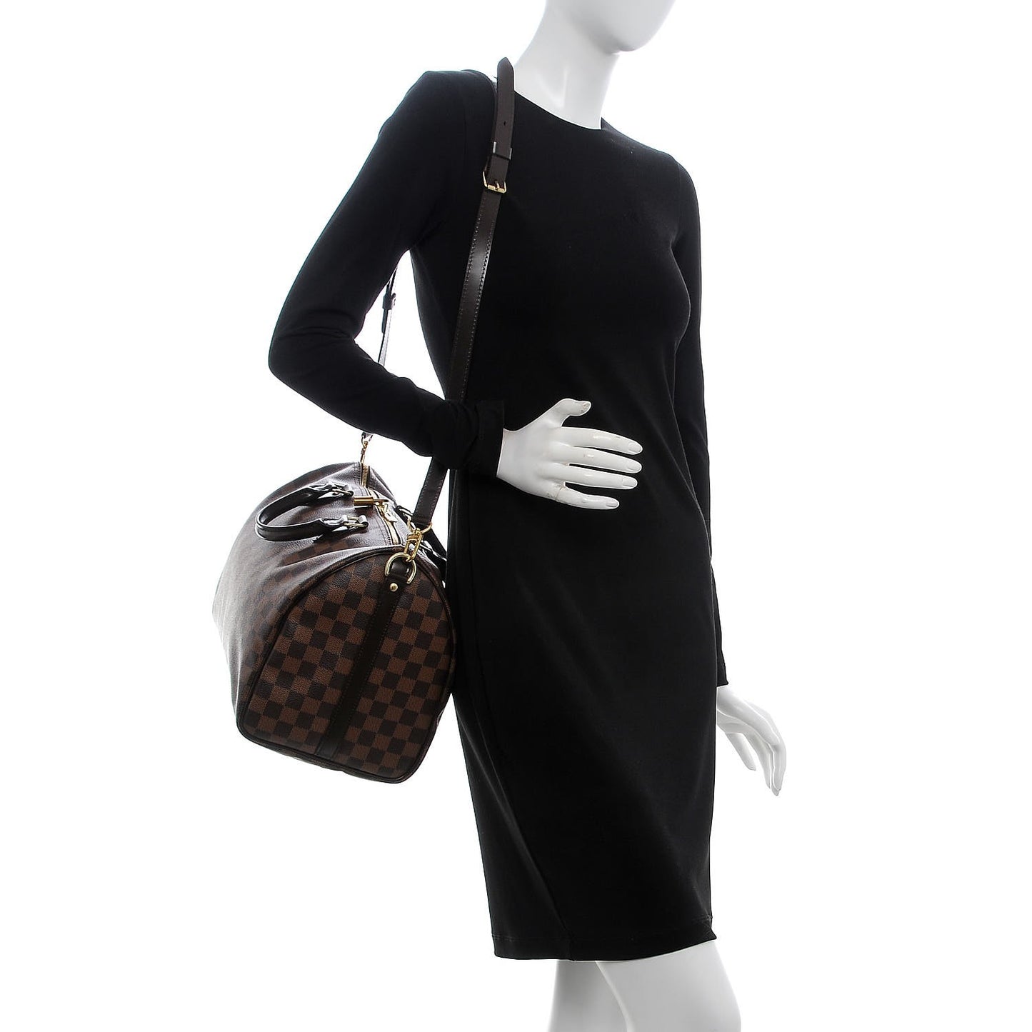 Damier Ebene Speedy Bandouliere 35