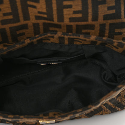 Fendi Zucca Sequin Chef Shoulder Bag Tobacco 5 of 11